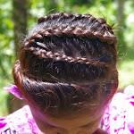 Micronesian Girl~ French Rope and Zig-Zag Dutch Braids