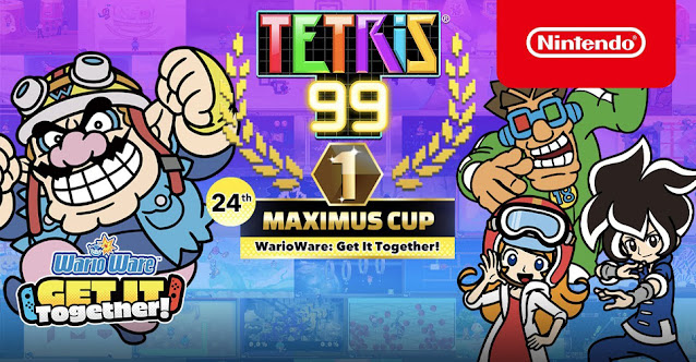 Tetris 99 WarioWare