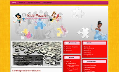 kids-puzzle-blogger-temaları