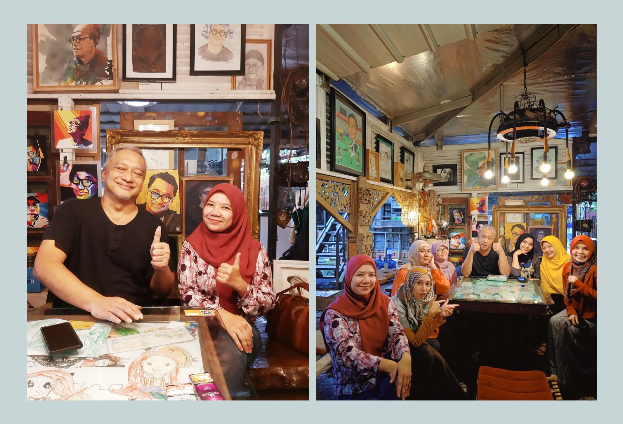 Rummah Dik Doank Cafe Hidden Gems Dekat Stasiun Jurang Mangu Tangerang Selatan