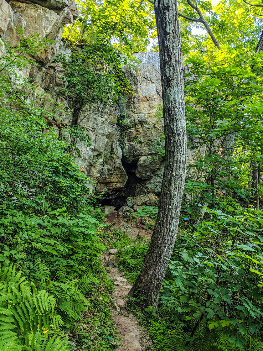 Cave Entrance at Governor Dodge State Park