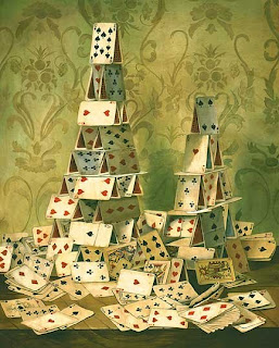 stock market house of cards