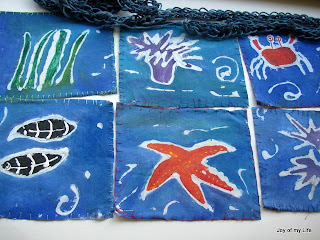 Kids Art: Pate Batik Tide Pool Flag