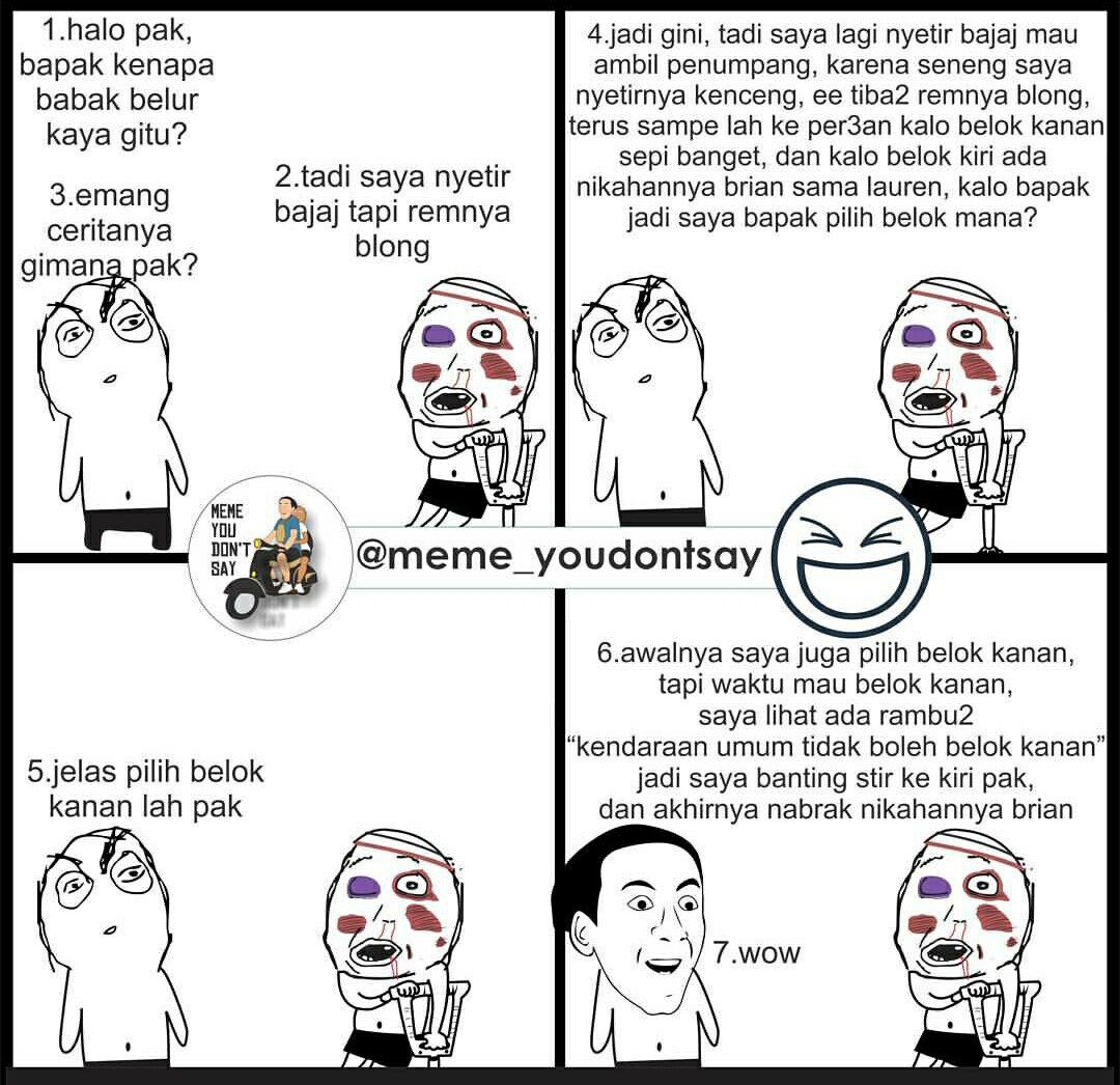 Gambar Meme Comic Indonesia Genius Keren Dan Terbaru DP BBM Lucu