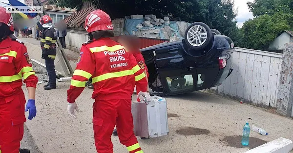 Accident la Dumbrăveni