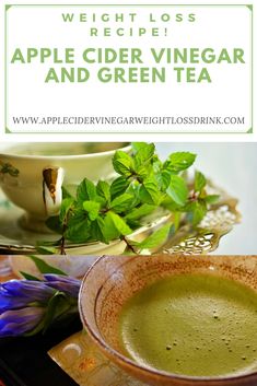 Weight Loss Recipe! Apple Cider Vinegar And Green Tea