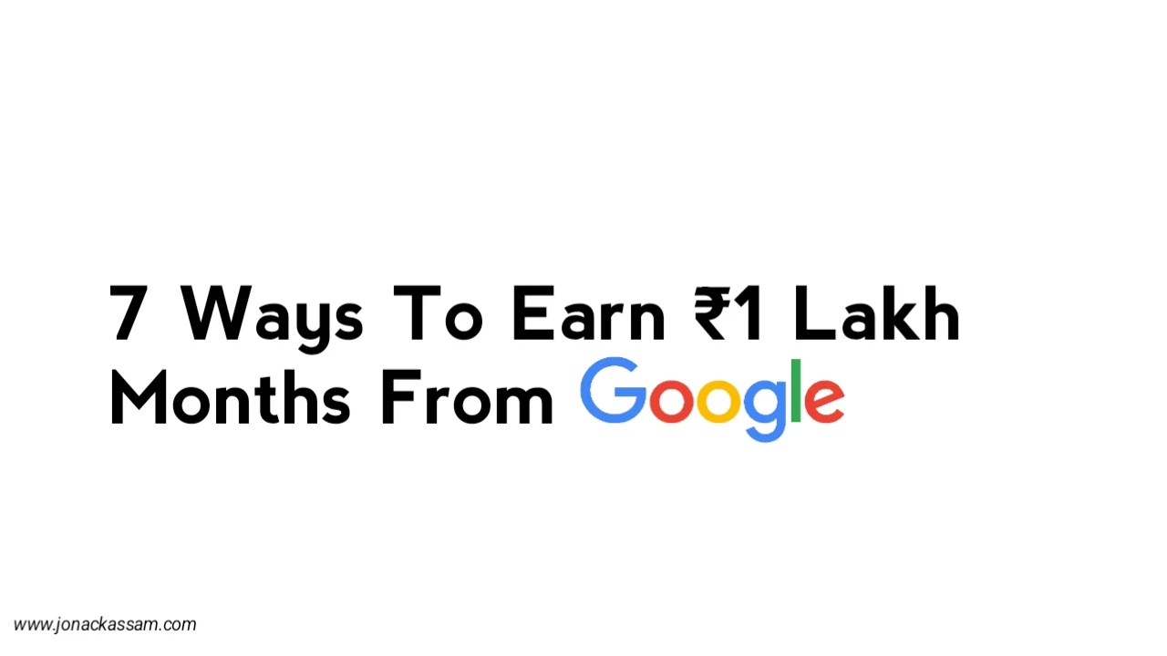 Earn money from google