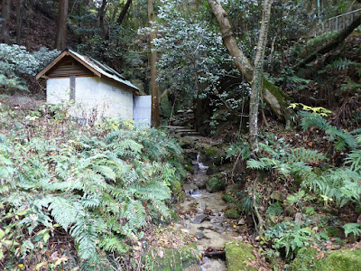 磐船神社 　白龍の滝