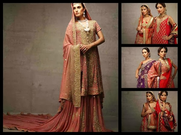 Deepak Perwani Bridal Dress Collection 2013-14 For Girls & Women