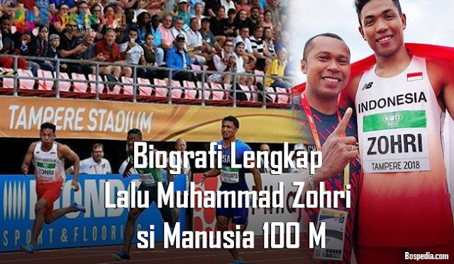 Biografi Lengkap Kemudian Muhammad Zohri Si Insan 100 M