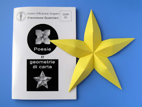 Origami, Booklet QQM 60 and Stella convessa - Convex star © by Francesco Guarnieri