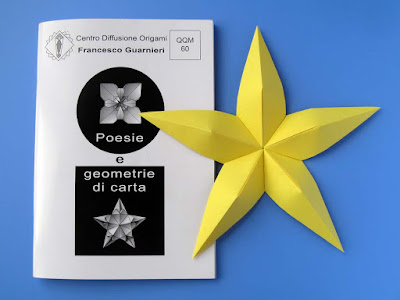 Origami, Booklet QQM 60 and Stella convessa - Convex star © by Francesco Guarnieri