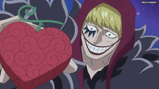 ワンピースアニメ ドレスローザ編 705話 コラソン オペオペの実 ロシナンテ Rosinante | ONE PIECE Episode 705