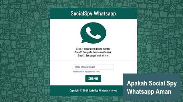 Apakah Social Spy Whatsapp Aman