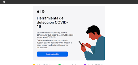 Apple lanza aplicación para detectar el COVID-19 de manera online