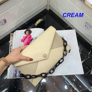 TAS WANITA CLUTCH BAG TERBARU IMPORT BATAM TAS PESTA CEWEK MURAH FASHION KULIT DV4552FS# SEMI PREMIUM