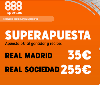 Superapuesta 888sport liga: Real Madrid v Real Sociedad 23-11-2019