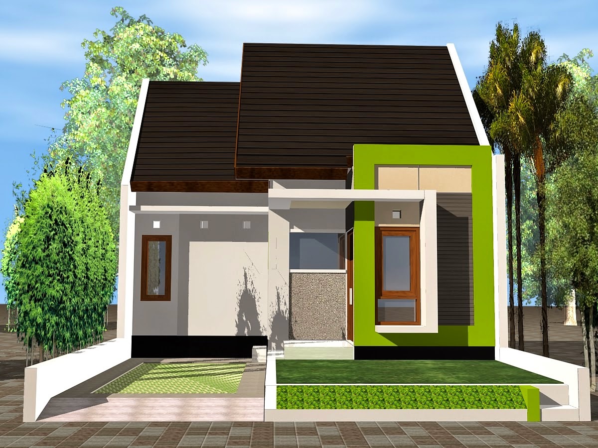 Model Rumah Minimalis Ukuran 6x7 Wallpaper Dinding