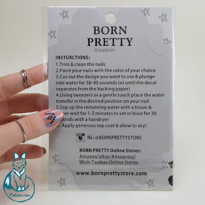 Born Pretty Store Tribal Water Decals