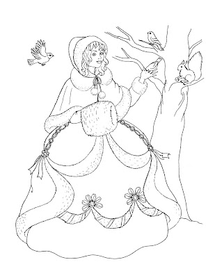 princess coloring pages