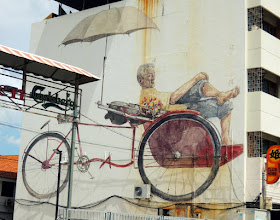 Georgetown, Penang, Malaysia, street art, mural