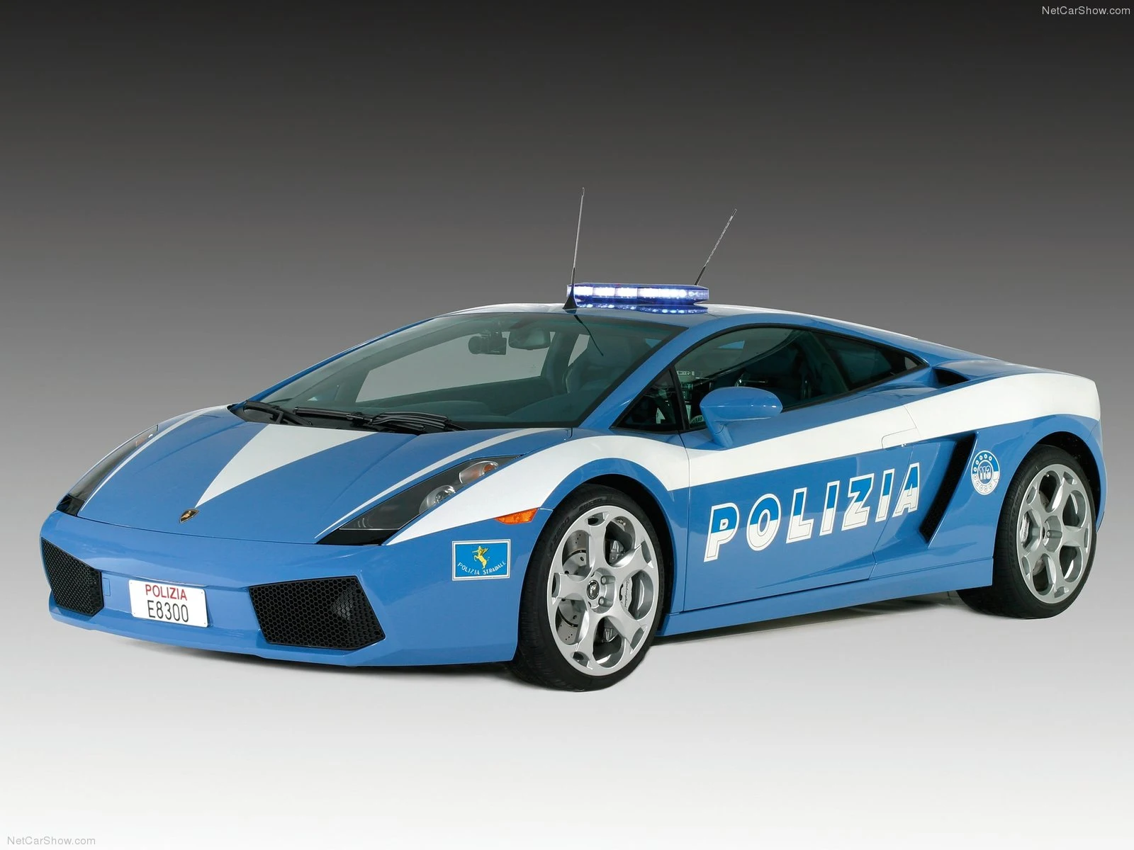 Hình ảnh siêu xe Lamborghini Gallardo Police Car 2004 & nội ngoại thất