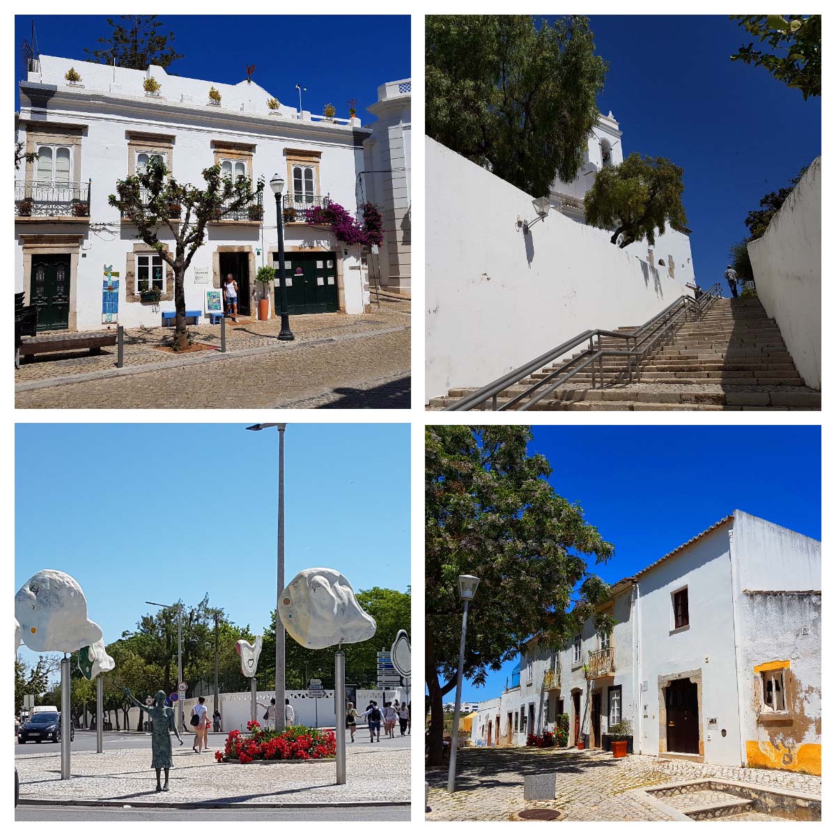 Tavira no Algarve em Portugal