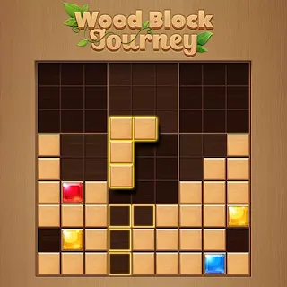 Jogue Wood Block Journey jogo de tabuleiro online grátis