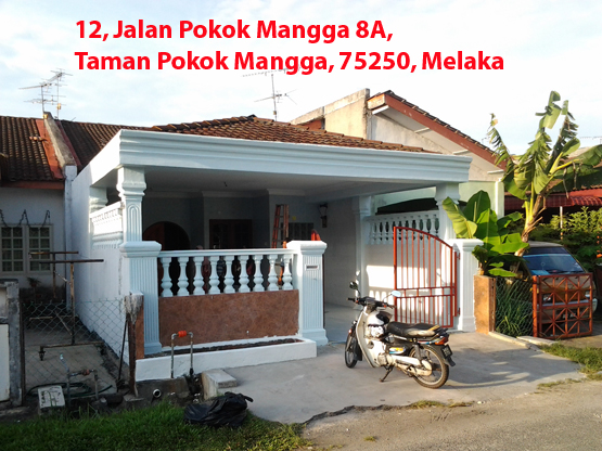Rumah Lelong Melaka & Property Sale: Tmn Pokok Mangga. 12 