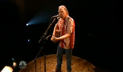 Neil Young's hair last night 