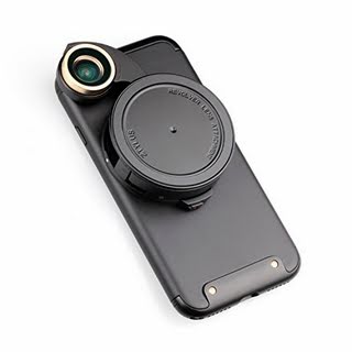 Ztylus 4-in-1 Revolver Lens Smartphone Camera Kit for Apple iPhone 7: Super Wide Angle, Macro, Fisheye, CPL, Protective Case, Phone Camera, Photo Video