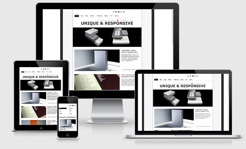 Unique  Wordpress Responsive Template