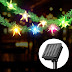 Solar String Lights, WdtPro 30 LED Outdoor Solar Flowers String Lights - Waterproof Decorative Solar Powered Fairy Lights with 8 Lighting Modes for Patio, Garden, Party, Christmas (Multi-Color)