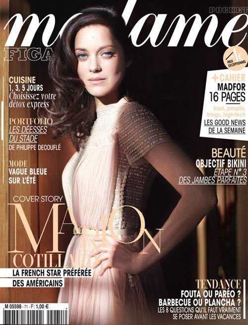 Marion Cotillard Brings Her Beauty to Madame Figaro » Gossip | Marion Cotillard