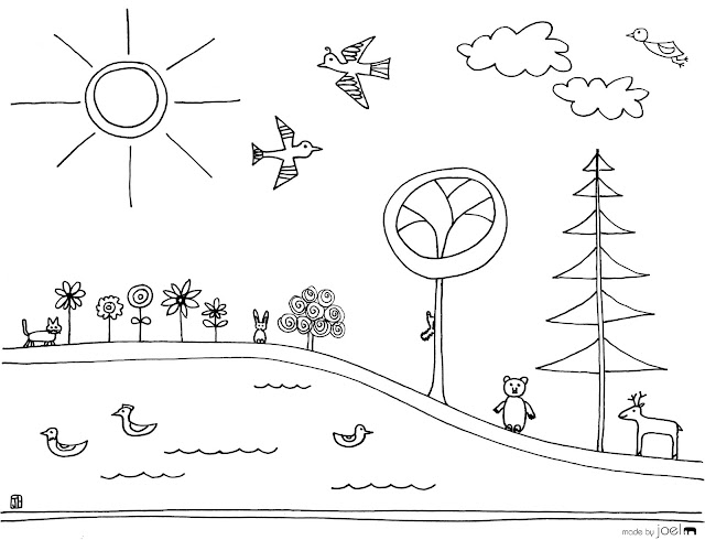 earth day pictures coloring. Earth Day Coloring Sheet