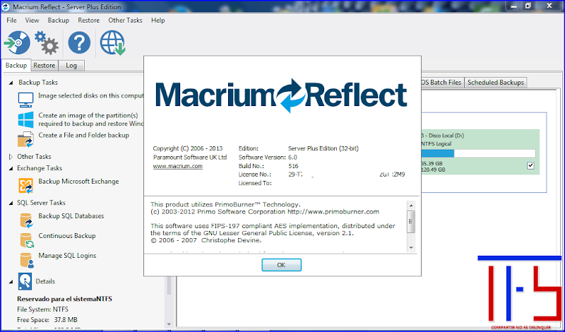 Macrium Reflect Technician’s USB 6.1.1081 (WinPE 10 x64).ISO