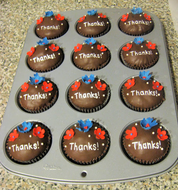 Teacher and Staff Thank You Cupcakes