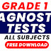 DIAGNOSTIC TEST GRADE 1