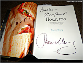 Mi Libro Dedicado por la Autora de Flour, Joanne Chang