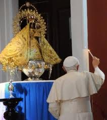 Visita al Santuario de la Virgen de la Caridad del Cobre (Santiago de Cuba, 27 de marzo de 2012)