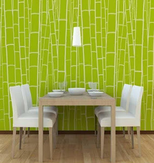 contoh wallpaper dinding modern