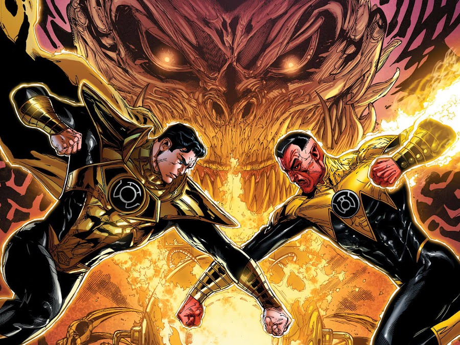 superman vs sinestro dc rebirth