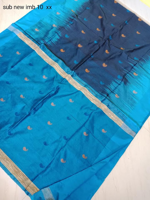  Ikkat Jamdani  Silk Sarees 