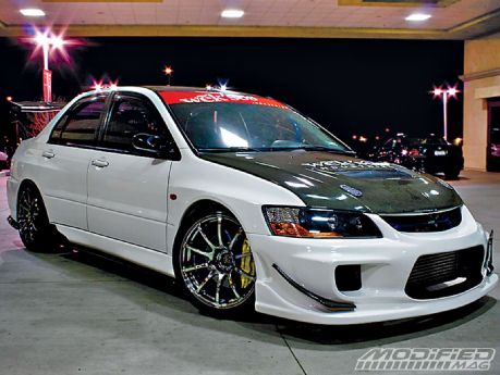 custom mitsubishi lancer evolution viii