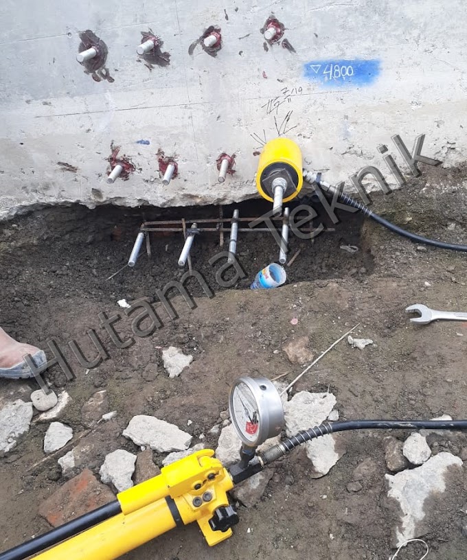 Jasa Tes Tarik (Pull Out Test) Anchor Hilti