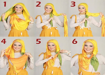 Tutorial Cara Memakai Jilbab