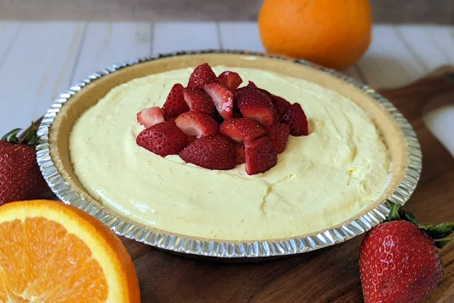 strawberry orange pie