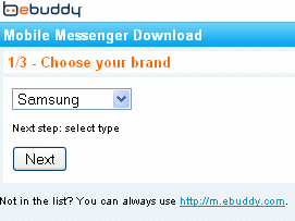 ebuddy for mobile samsung gt-c3222