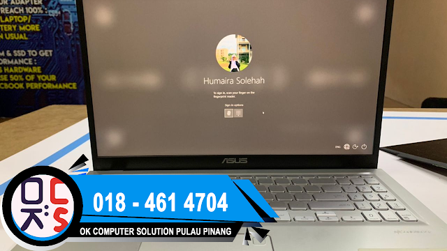 SOLVED : KEDAI LAPTOP PERAI | ASUS X515 | SCREEN CRACK | NEW SCREEN REPLACEMENT