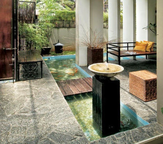 Design Rumah Idaman Perindah Rumah Dengan Taman Dan Kolam 